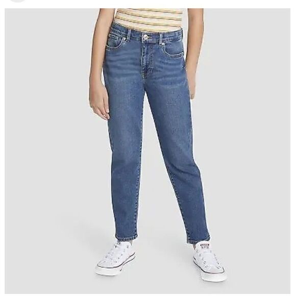 Levi's® Girls' 720 High-Rise Super Skinny Jeans - Dark Wash - Picture 1 of 6
